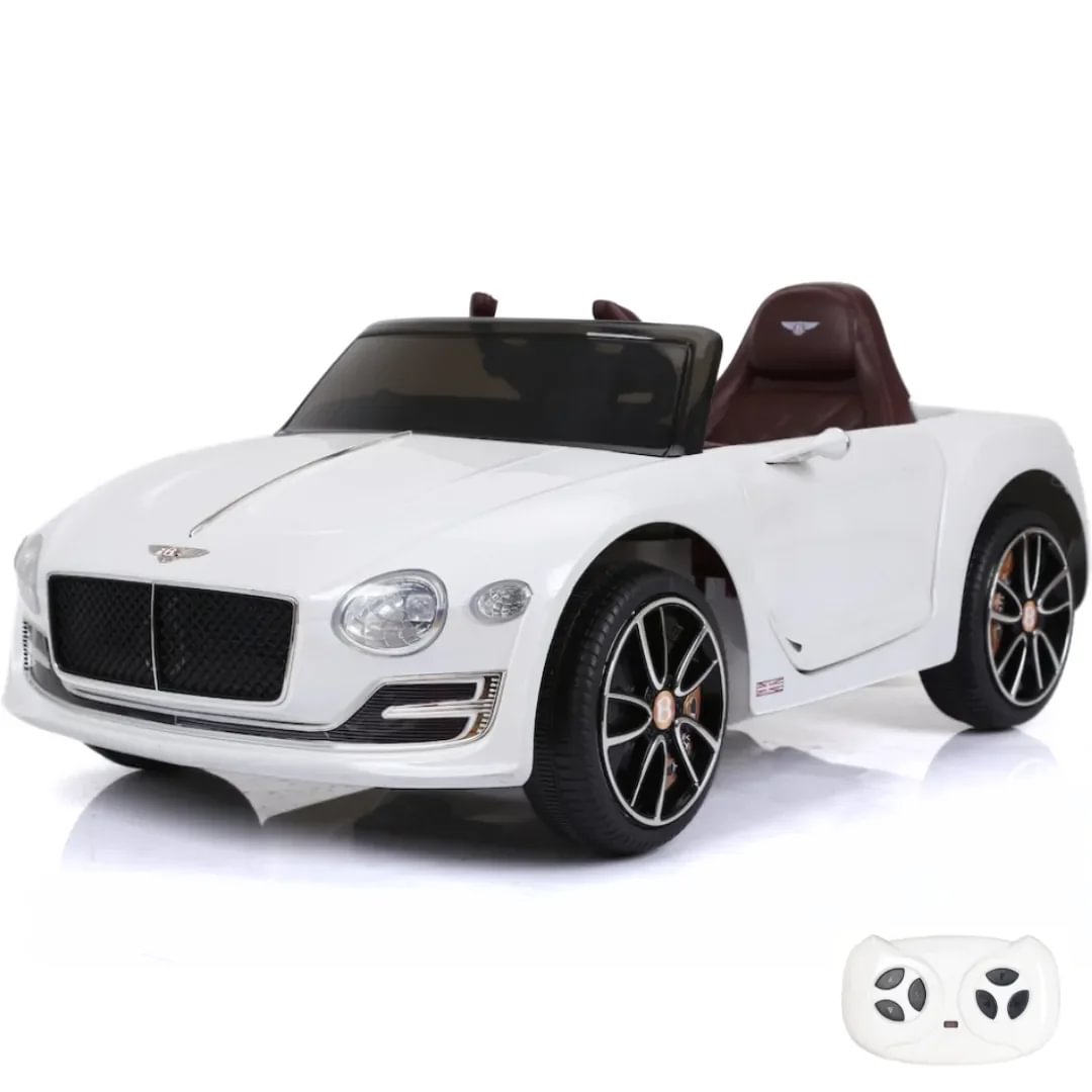 Bentley EXP12 Speed Ride-on Kids Car 12V White Berghoff toys