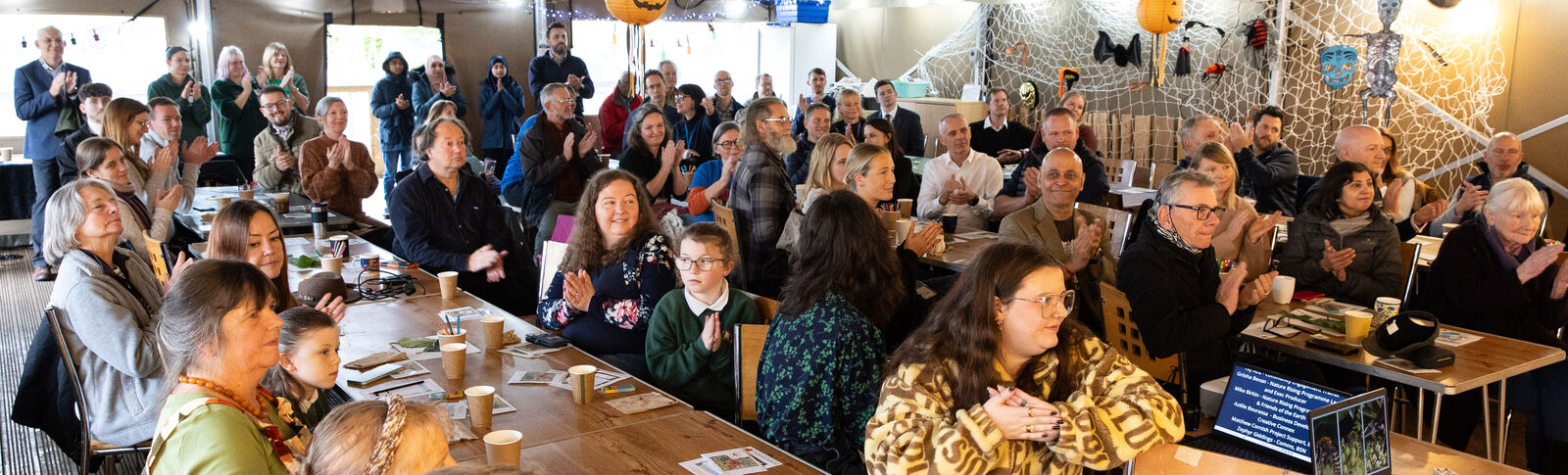 Group of people clapping