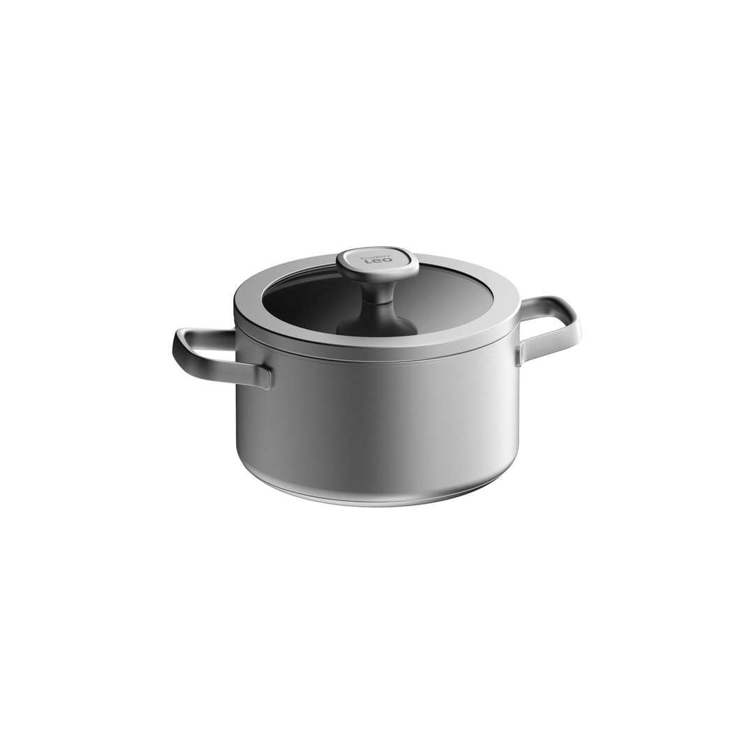 Covered casserole Graphite 20cm