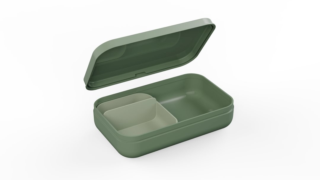 Lunch box 21,50 x 13,10 x 5,40 cm