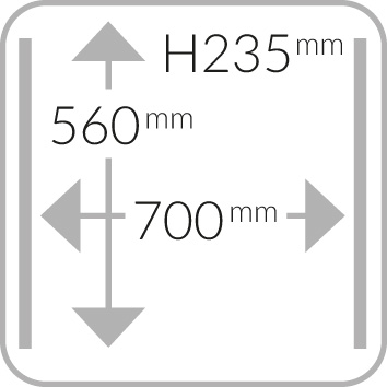 Falcon 80 2x seal bar Left+Right