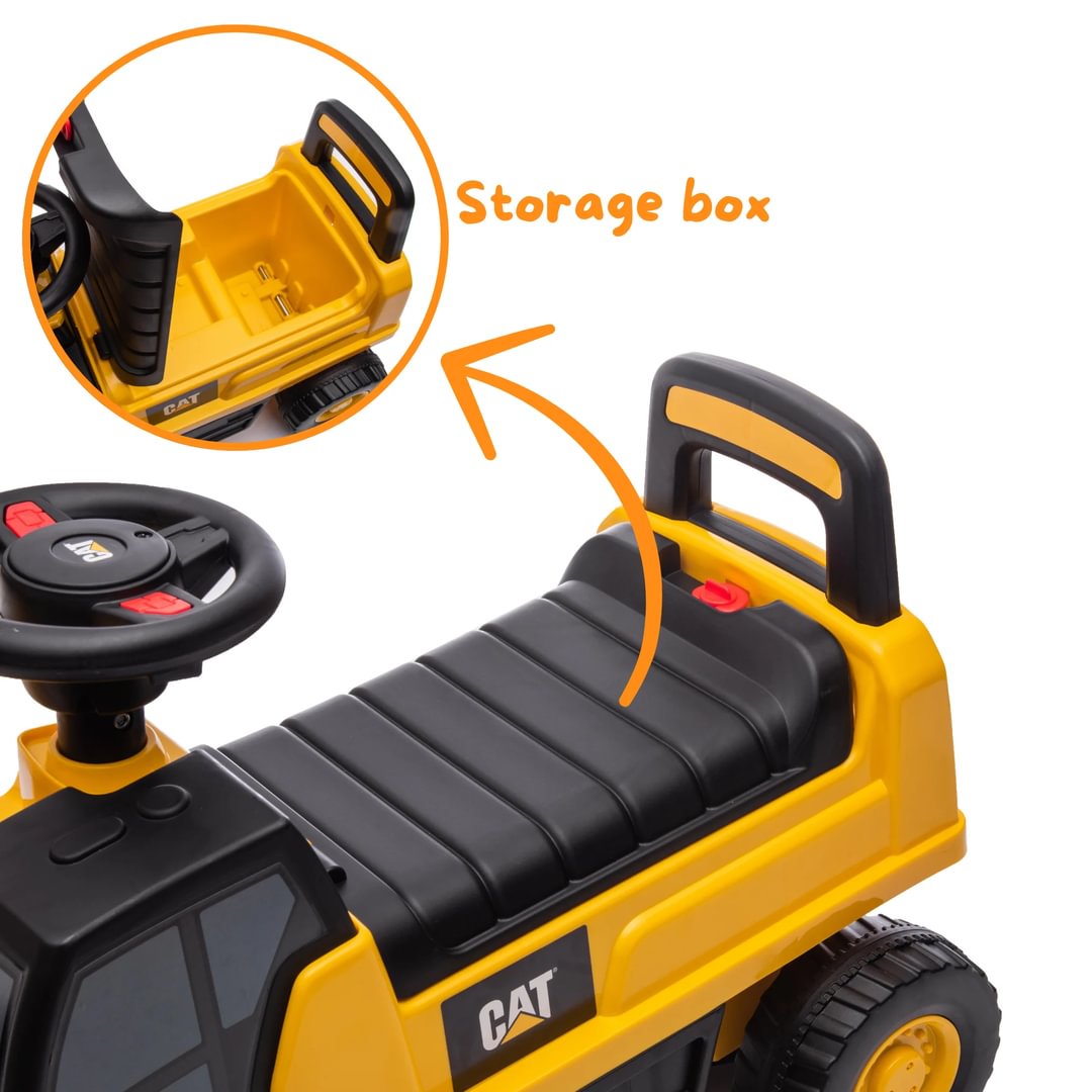 CAT Ride-on Excavator Yellow Berghoff toys