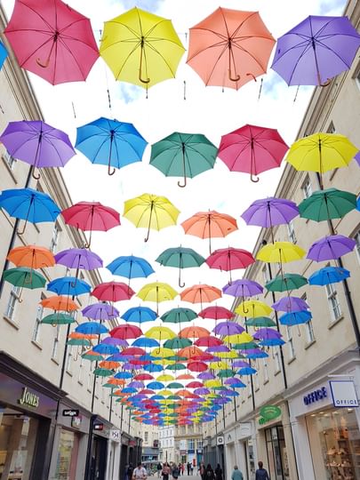 Umbrellas in Bath