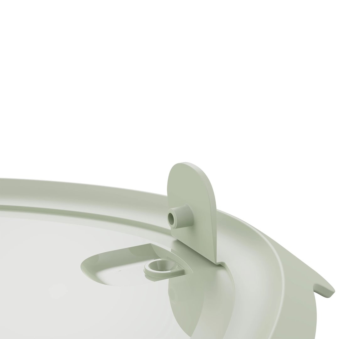 Lunchbox with flatware set Sage