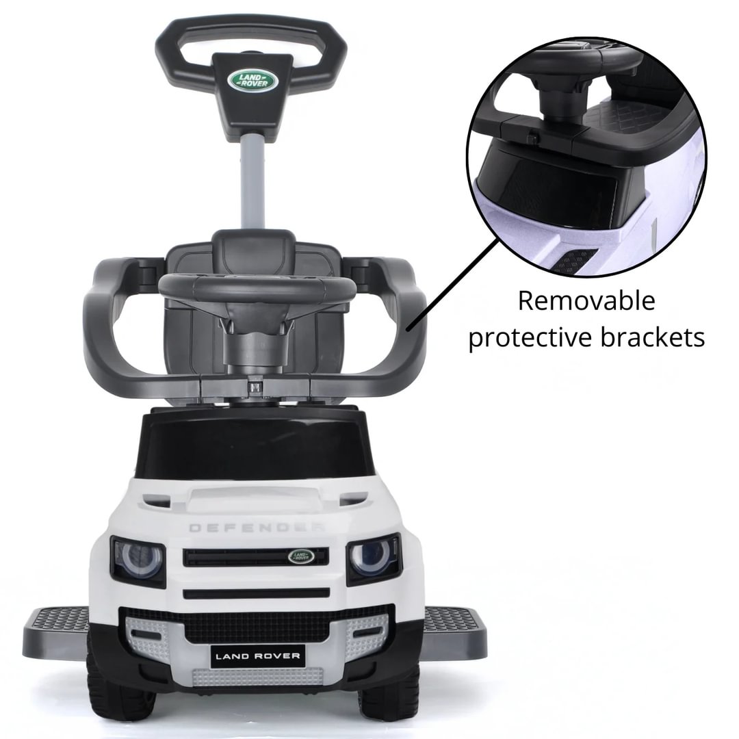DEFENDER 90 ライドオンカー ホワイト Land Rover Defender 90 Foot-to-Floor Car 2-in-1 - White