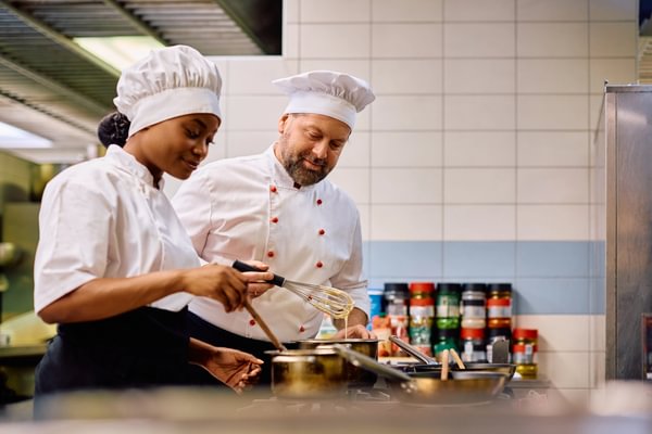 chefs working