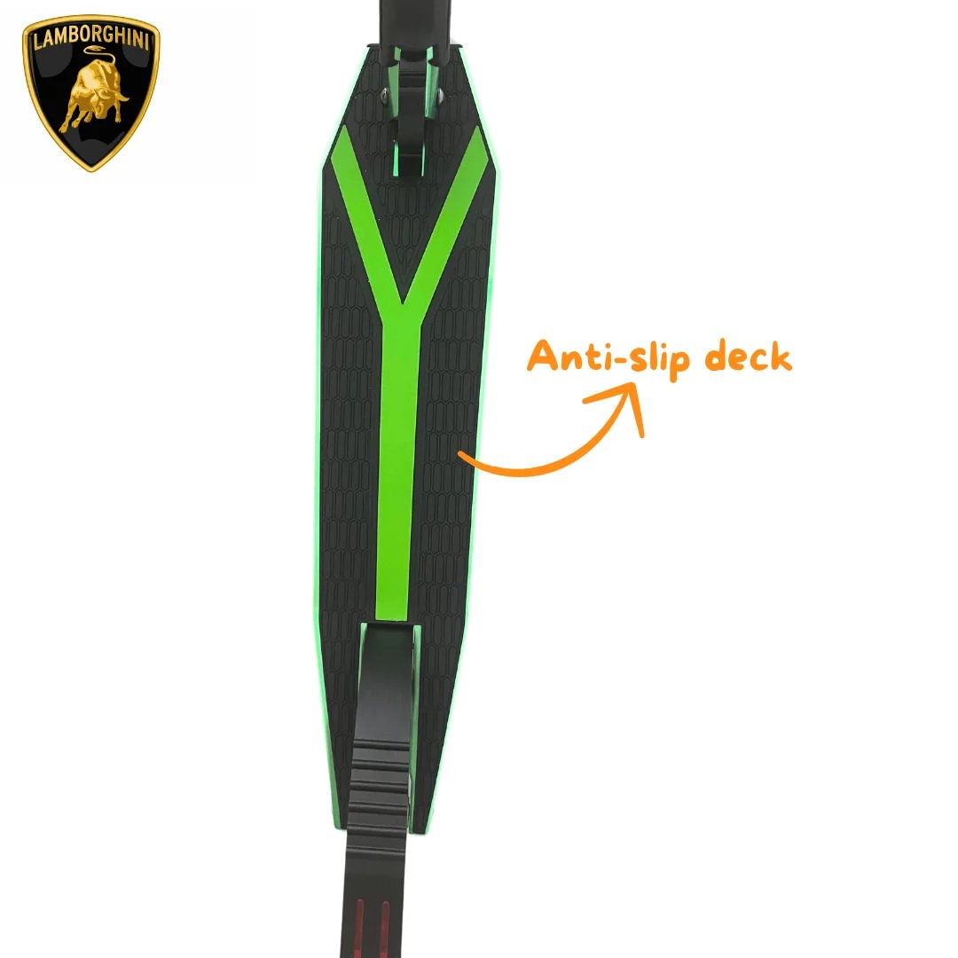 Lamborghini Foldable Kids Scooter - Green - Berghoff toys