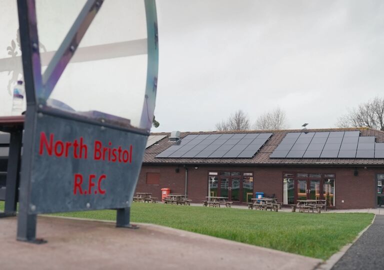 exterior view of North Bristol Rugby Club
