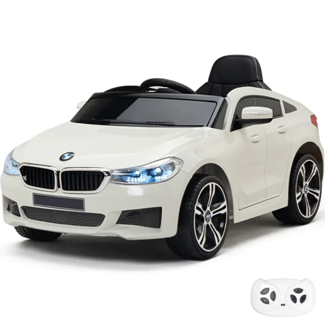 BMW 6 GT Electric Kids Car 12V - White - Berghoff toys