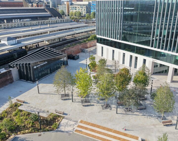 the new eastern entrance at bristol temple meads station