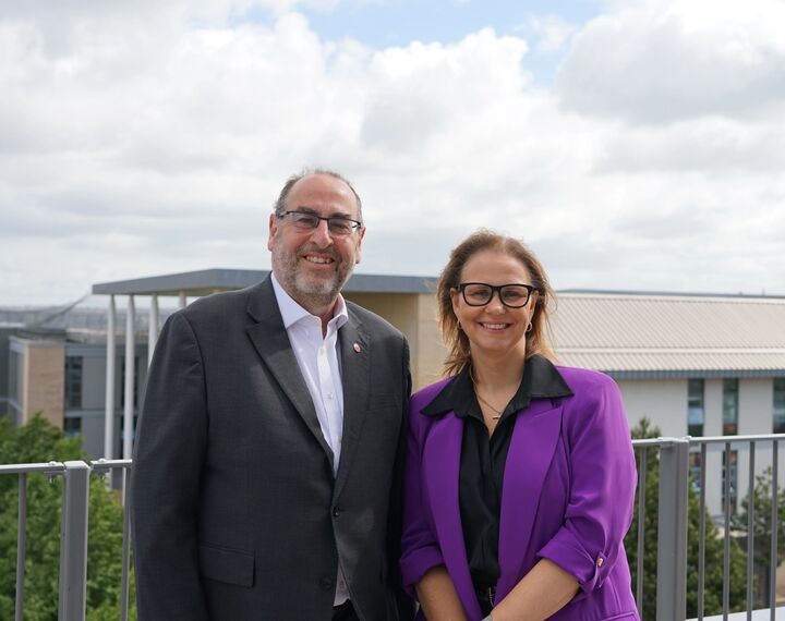 Mayor Helen Godwin and Deputy Mayor Tony Dyer