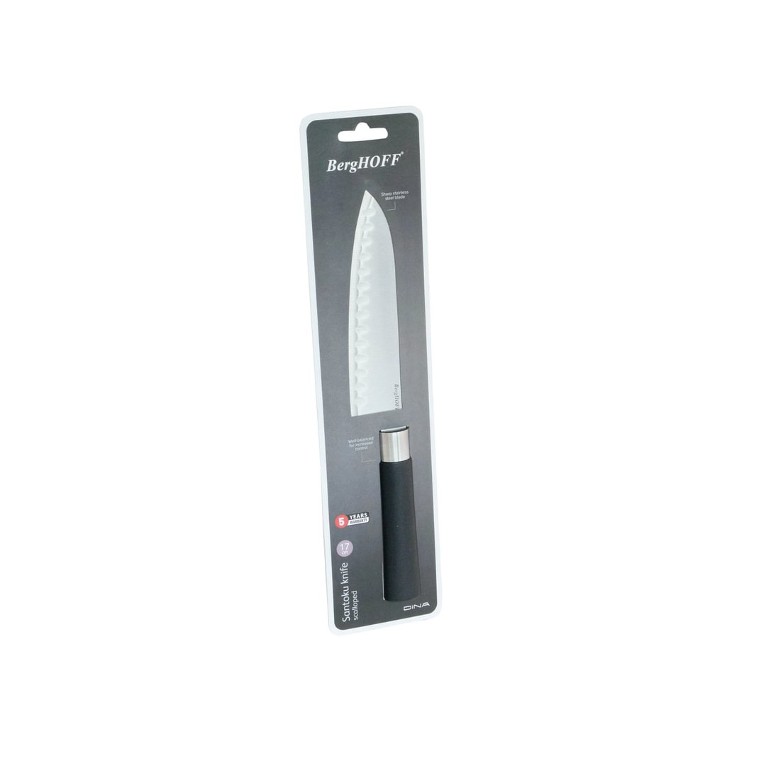 Santoku knife scalloped Codon 17cm