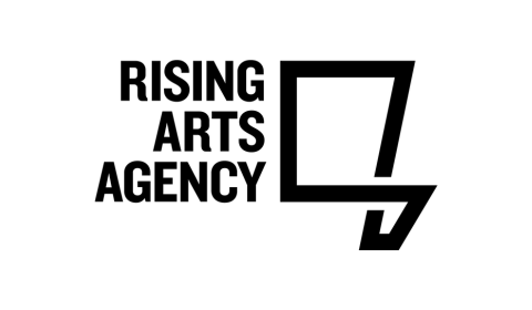 Rising arts agency logo 