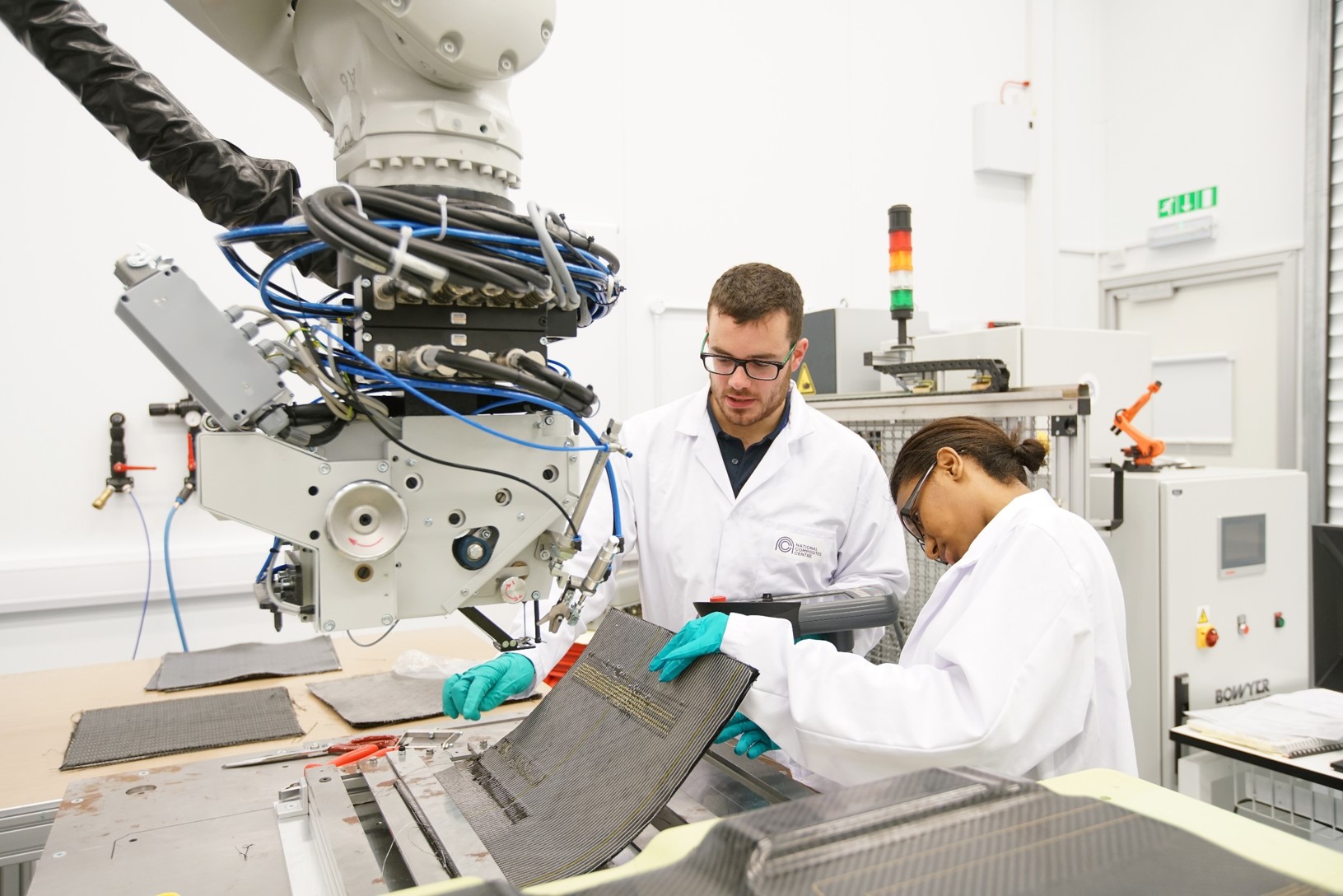 Scientists at the National Composites Centre