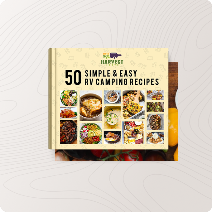Cover of 50 Simple and Easy RV Camping Recipes