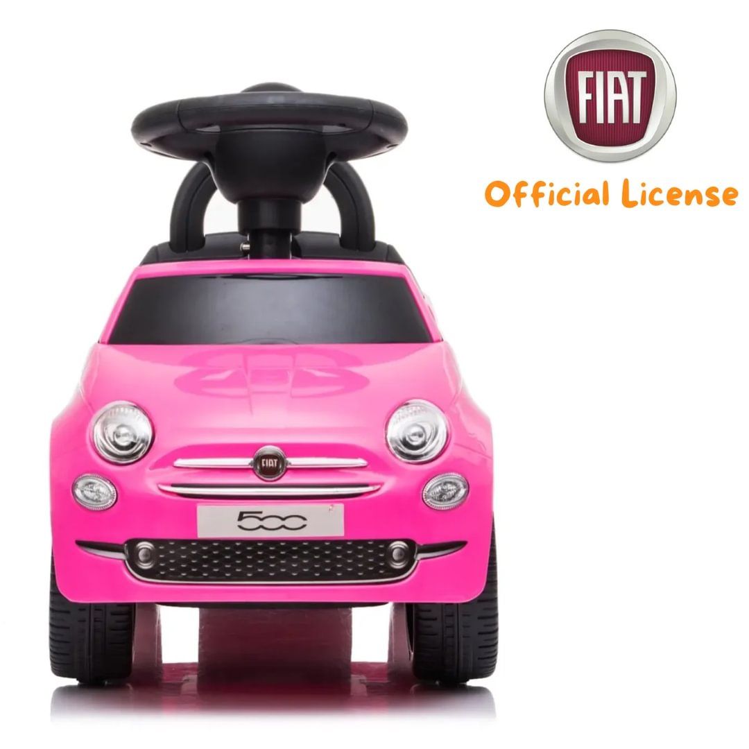 Tirelire Fiat 500 Rose Vintage 2002 - Échelle 1/43 Brumm, Avec Pièce 1 Centime D'euro D'origine