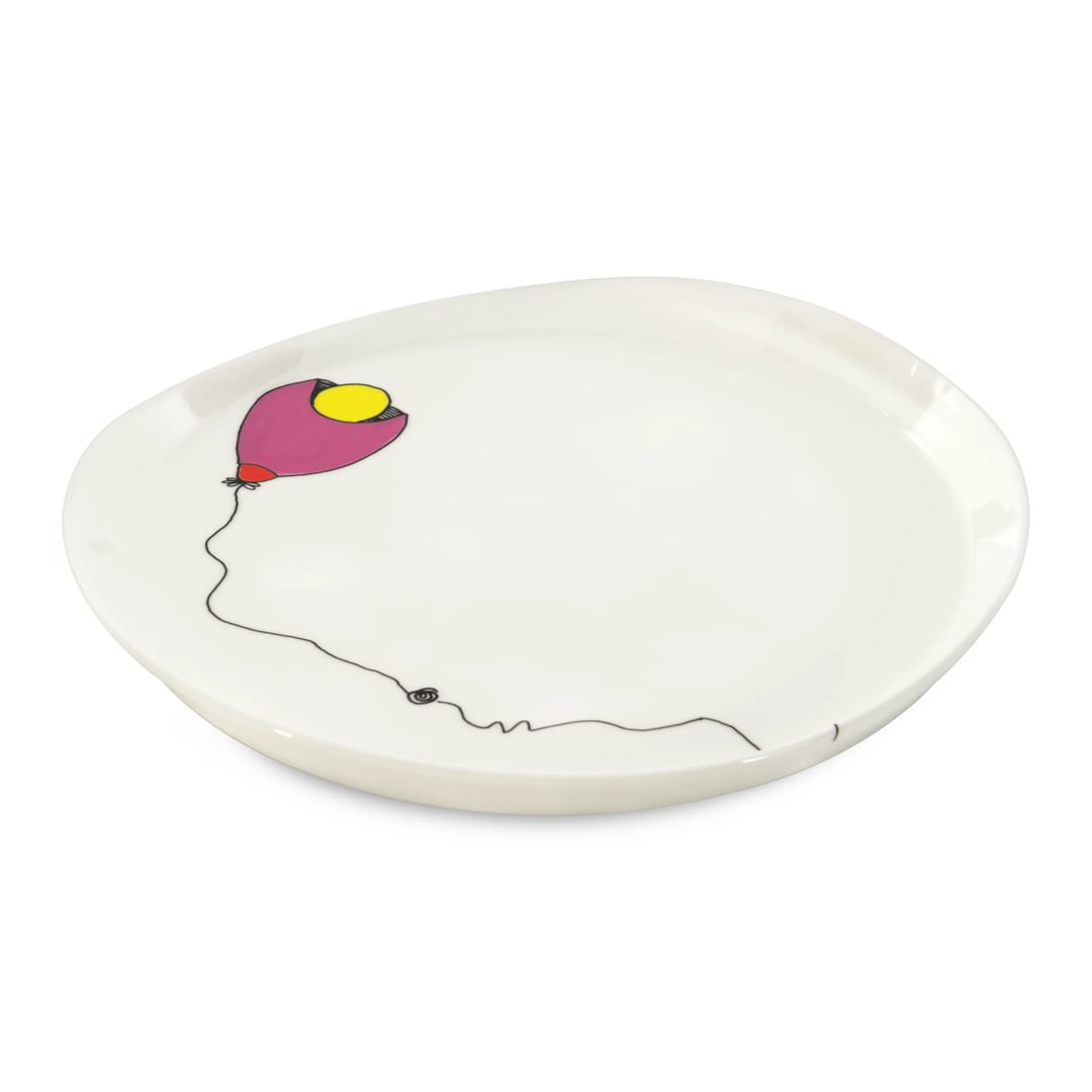 2 x round plate by Codriez 28cm