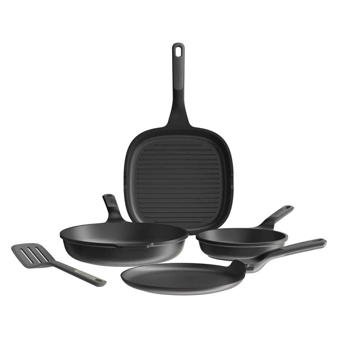 Stone+ 4-pc Frying pan non-stick non-stick set with turner