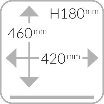 Aero 42XL sealbar configuration Front