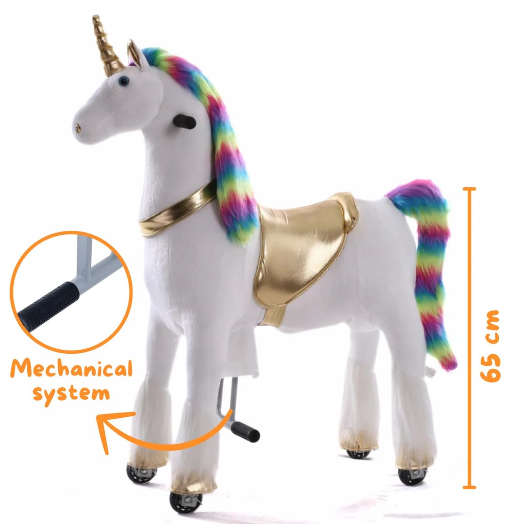 Ride-on Unicorn for Kids (Large) White Berghoff toys