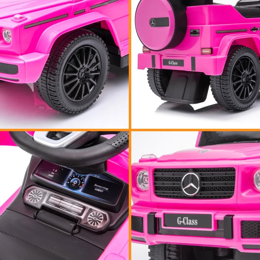 Trotteur Voiture Mercedes G350 Rose Berghoff toys