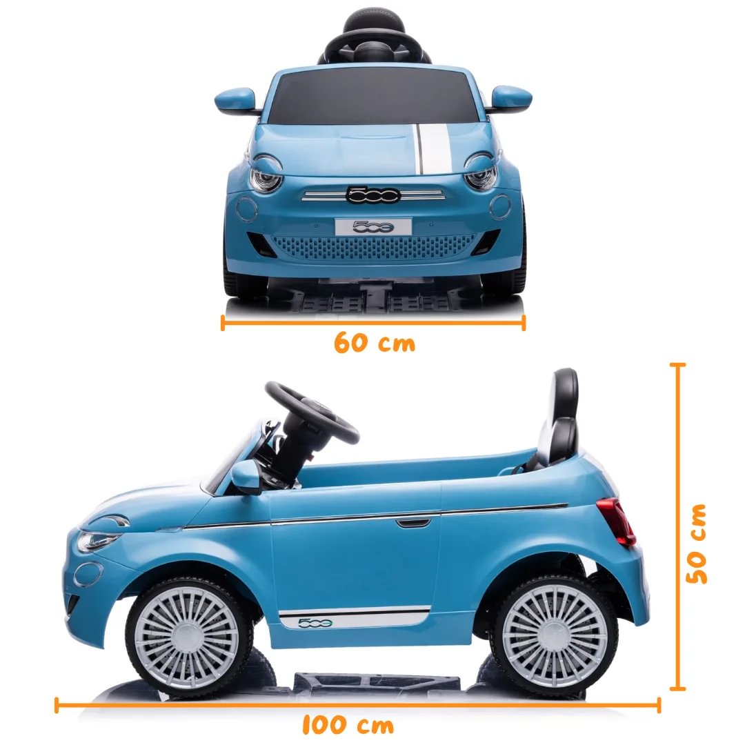 Cars Fiat 500 Electrico NiÃ±os Imaginarium Coche Electrico Fiat