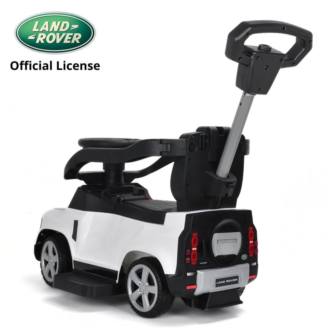 Land Rover Defender 90 Foot-to-Floor Car 2-in-1 - White