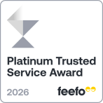 Feefo Platinum for Customer Service Excellence – 2026