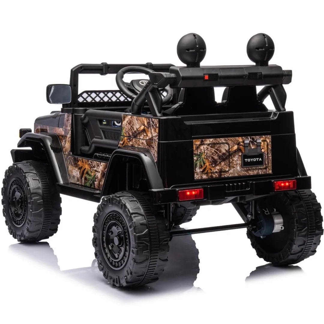 Toyota FJ Cruiser Eléctrico para Niños 12V Negro Berghoff toys