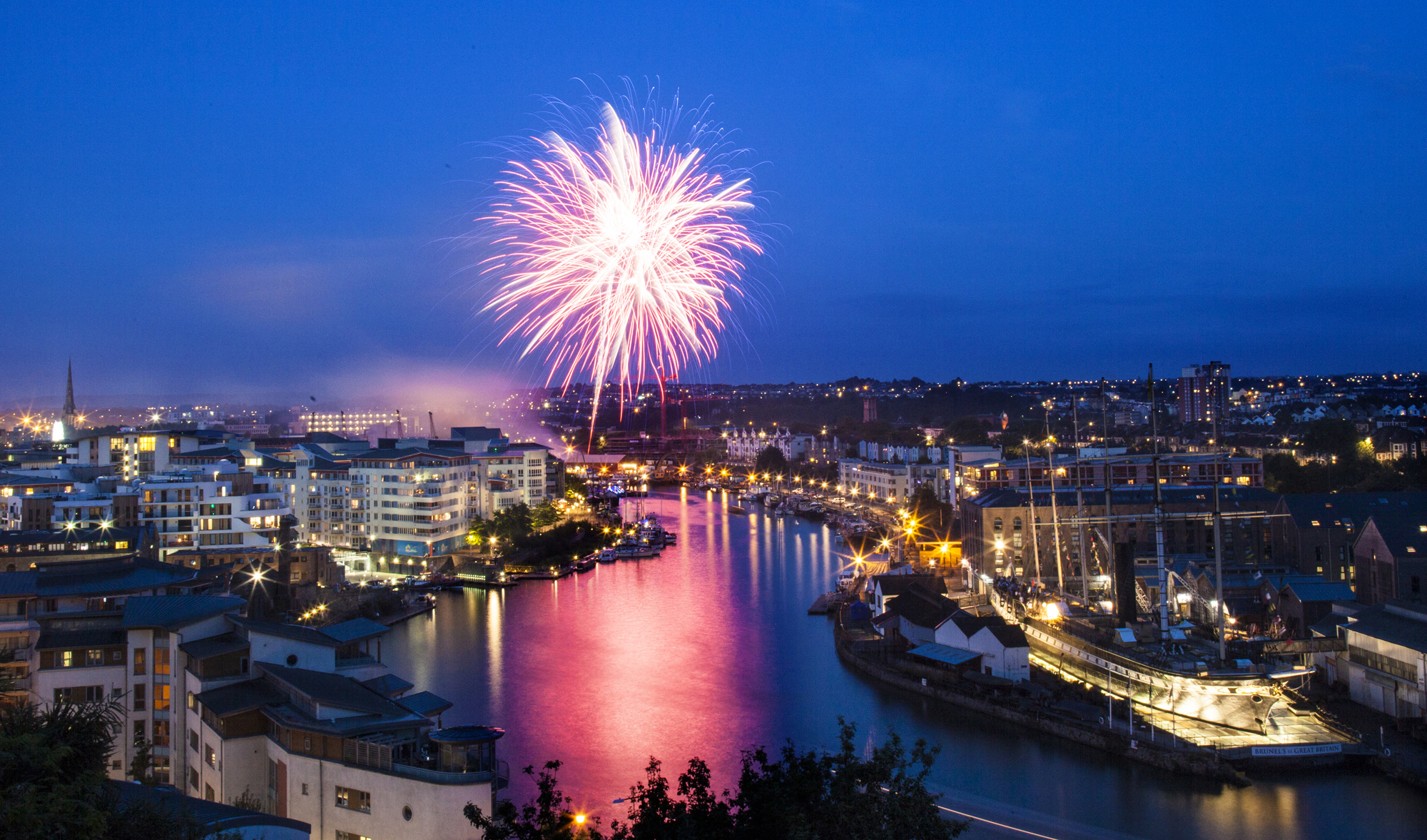 Harbourside fireworks