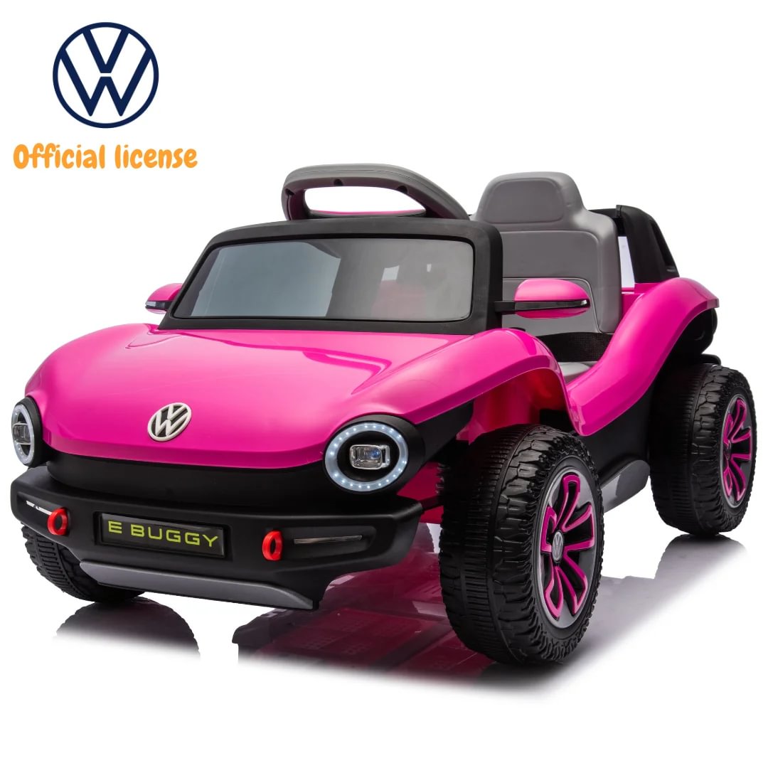 Volkswagen E-Buggy Ride-on Buggy 12V Pink Berghoff toys