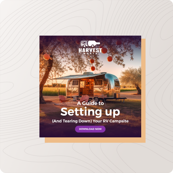 Cover of A Guide to Setting Up (and tearing down) Your RV Campsite