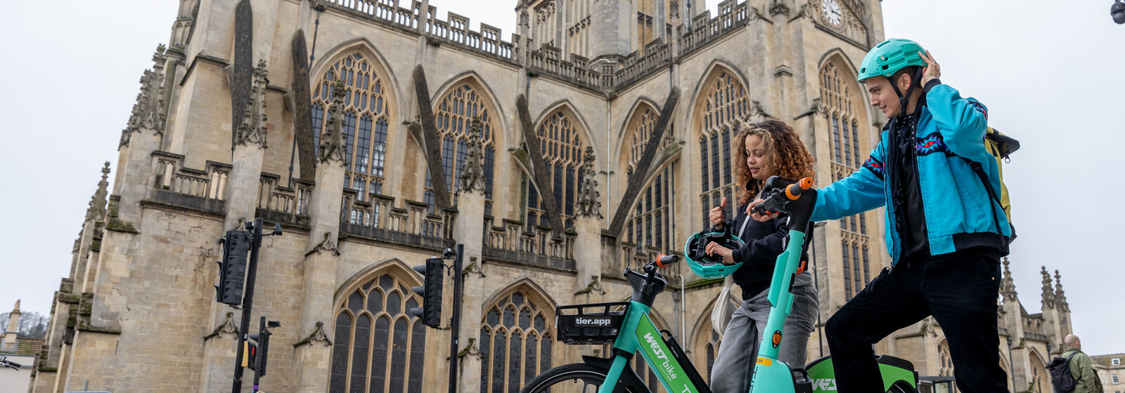 people riding in Bath