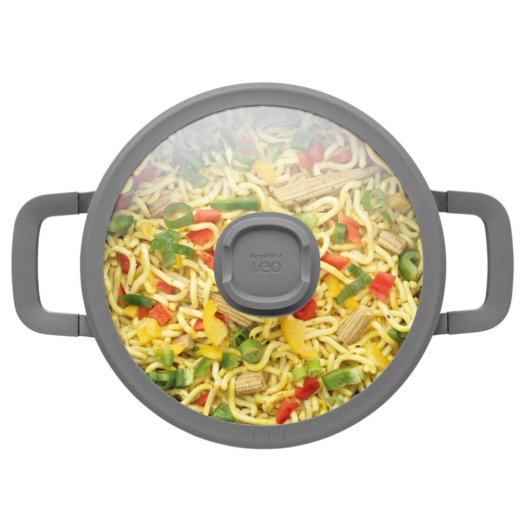 Covered stockpot non-stick Stone+ 24x14cm