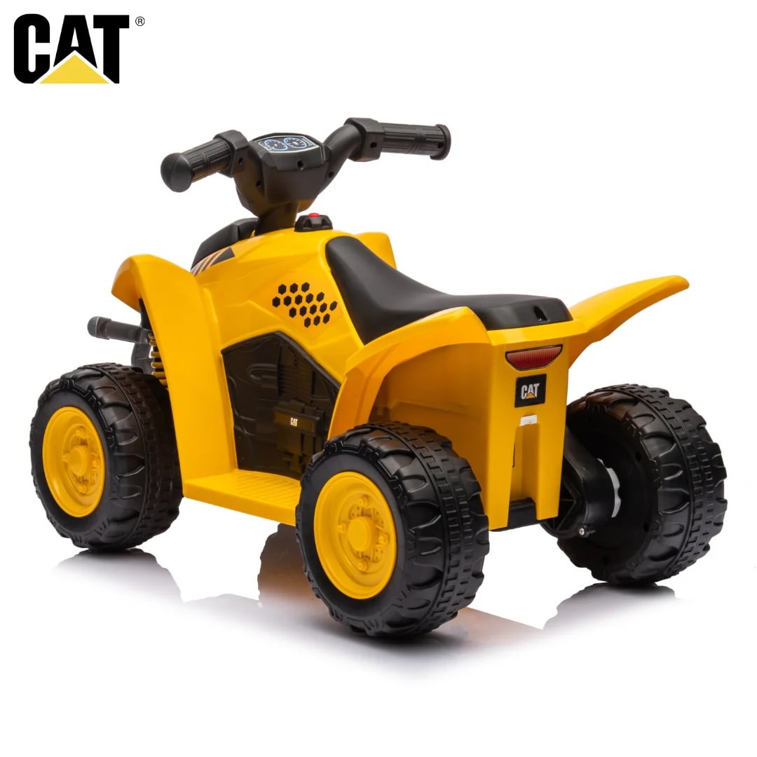 CAT Ride-on Kids ATV 6V Yellow Berghoff toys