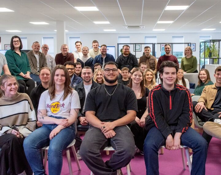 group shot of Westspring IT staff