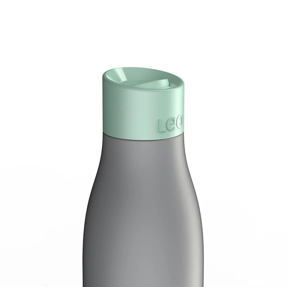 Double walled thermal flask with 2 lids Mint 0,50L