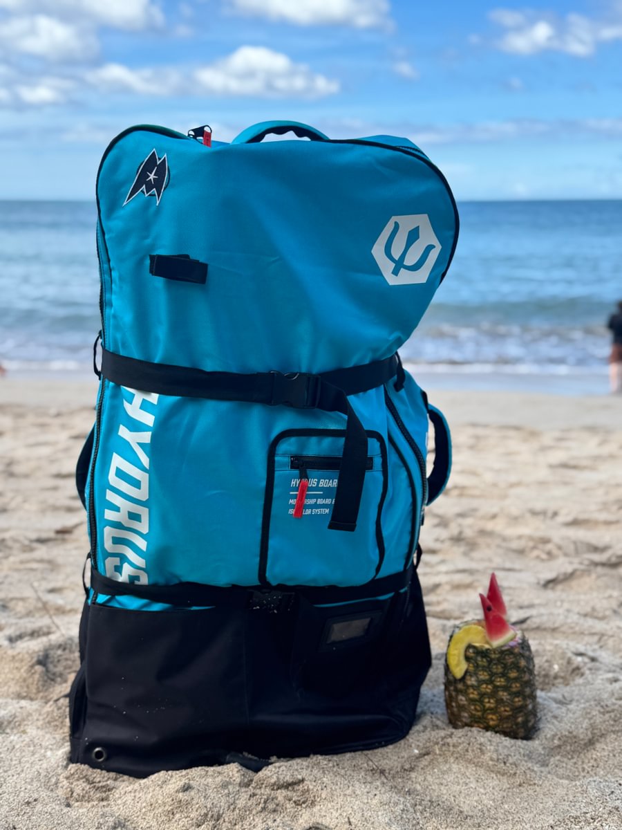 Hydrus board tech backpack luxury travel