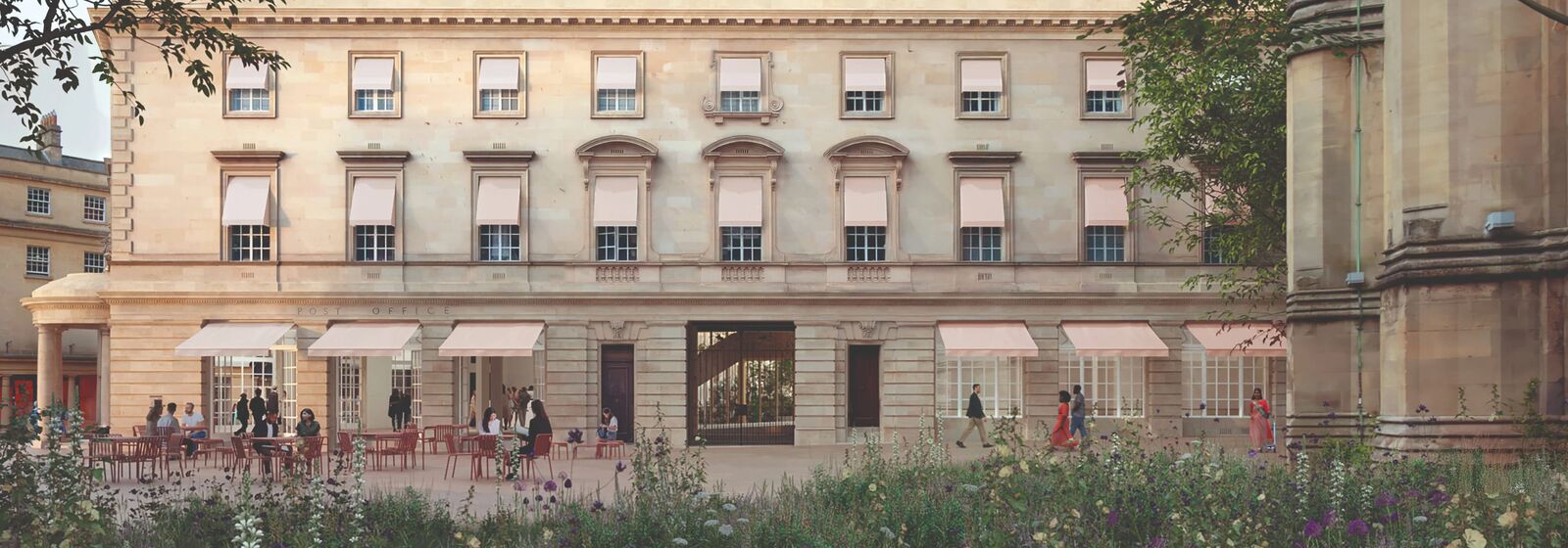 an artists impression of Milsom Quarter