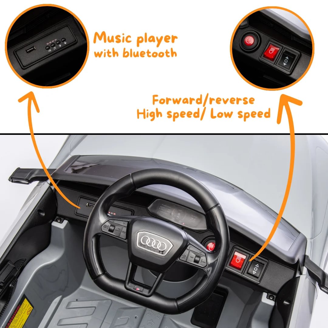 Electric Car For Kids Audi SQ8 Ride On Car For Kids 12v With