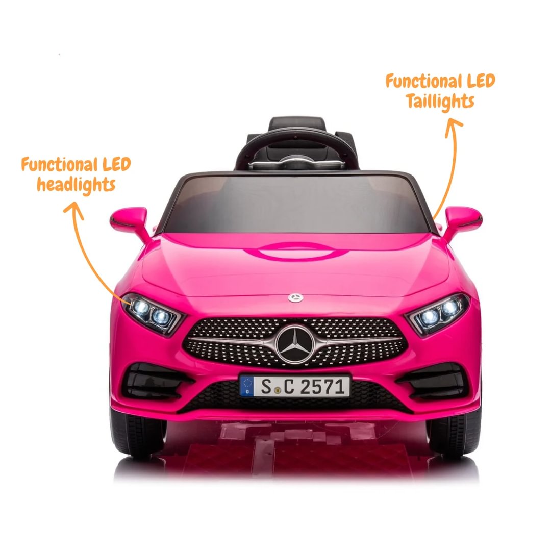 Macchina Elettrica per Bambini Mercedes CLS350 12V Rosa