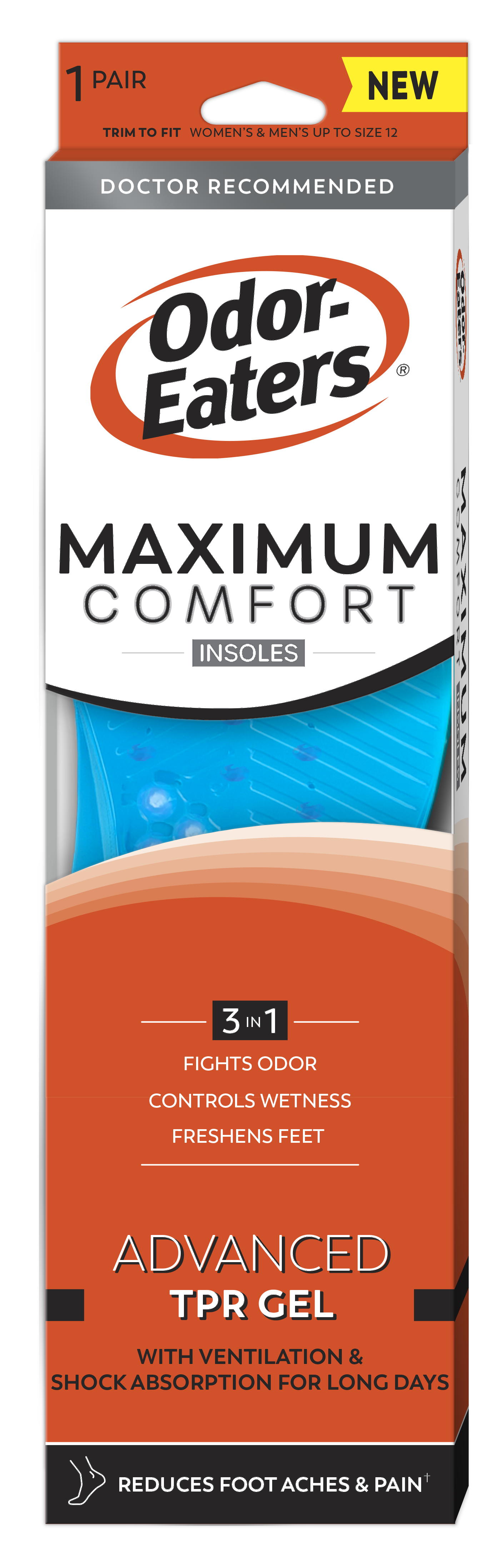 Odor-Eaters Maximum Comfort Insoles