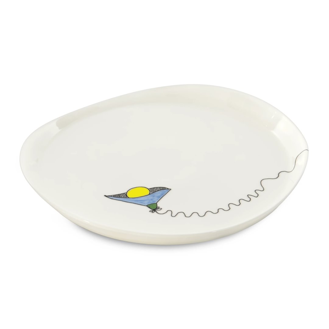 2 x round plate by Codriez 25cm