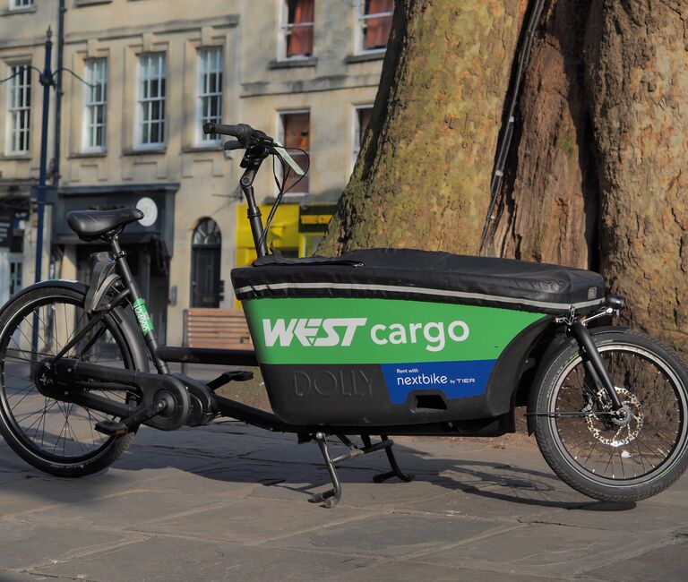 Cargo bike with 