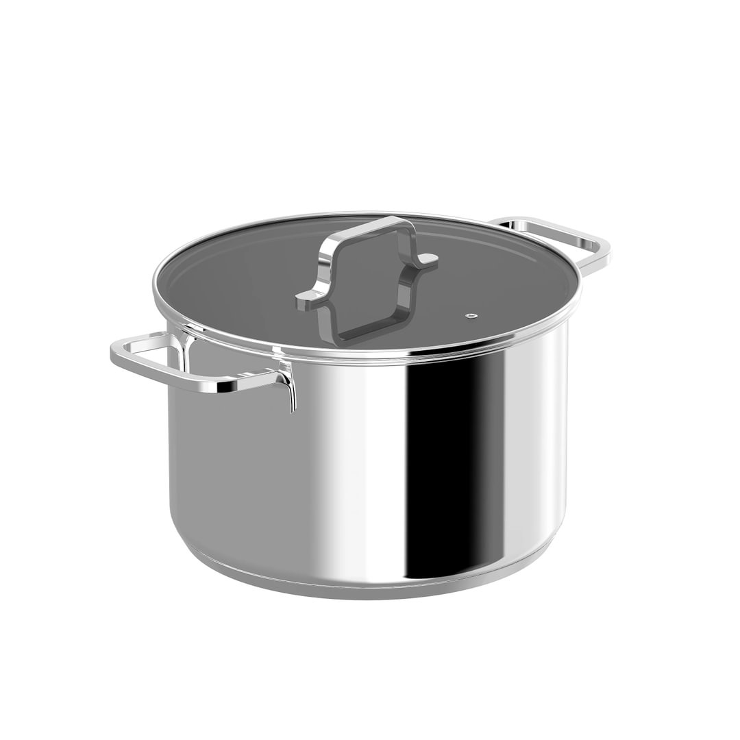Covered stockpot Helix 24x15cm