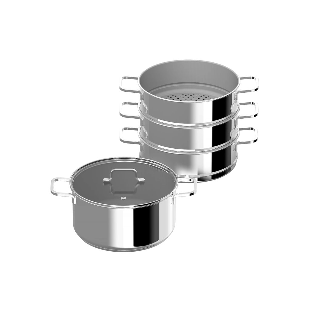 5-pc steamer set Helix