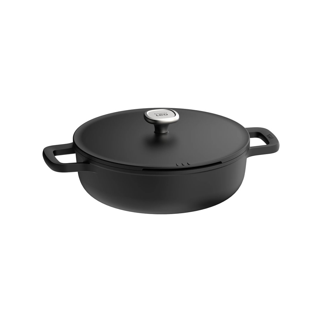 Covered 2-handle sauté pan Phantom 28cm