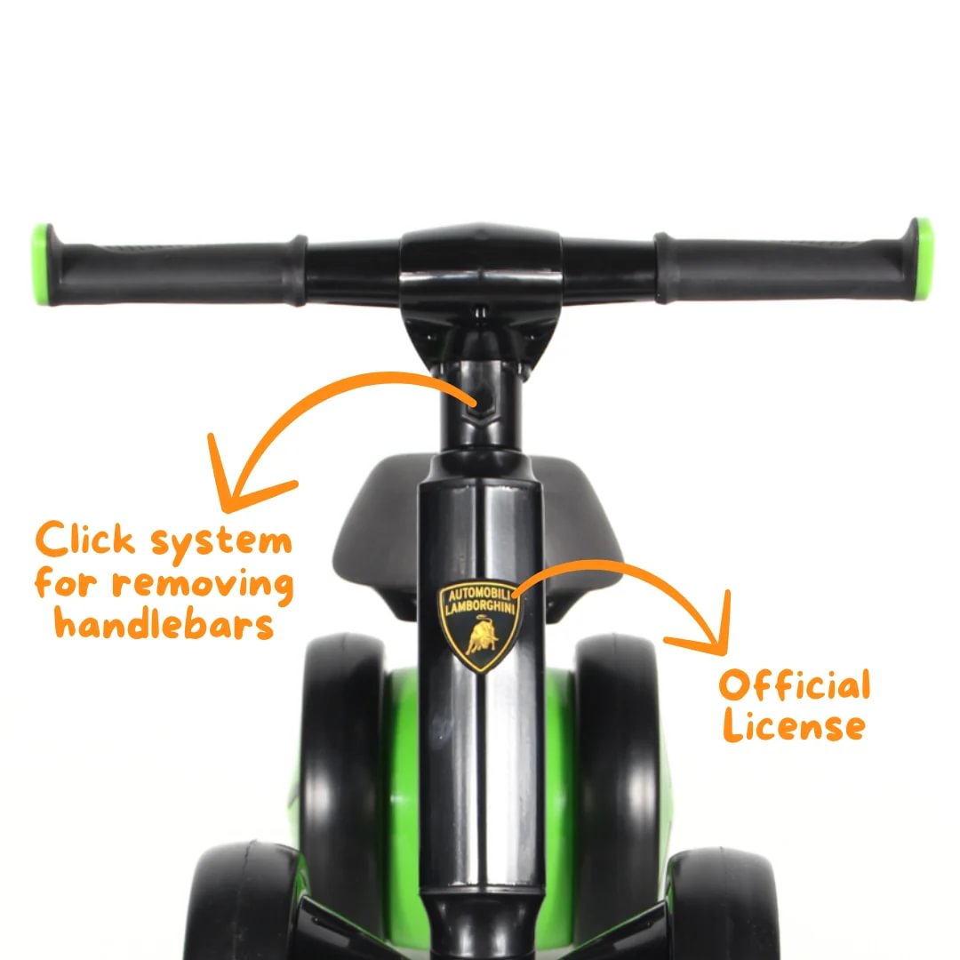 Lamborghini Balance Bike Small Green Berghoff toys