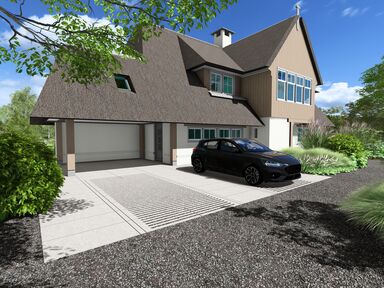 Grasbetonproducten die functionaliteit en ontwerpvrijheid combineren