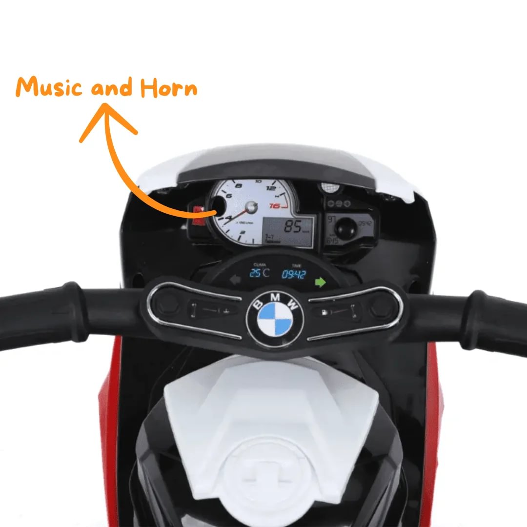 BMW S1000RR Mini Electric Kids Motorbike 6V - Red - Berghoff toys